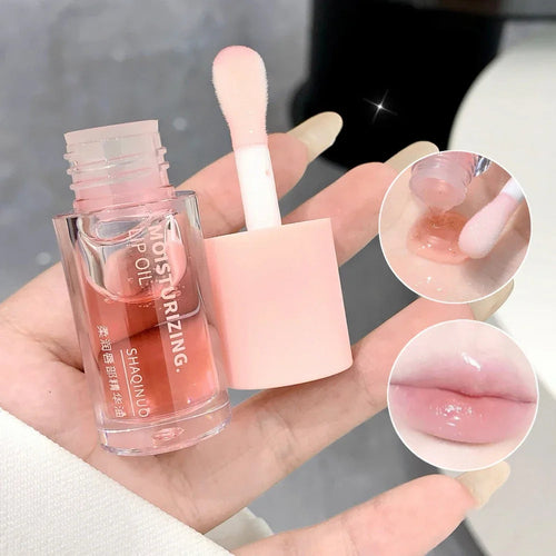 Water Light Lip Gloss Moisturizer Transparent Jelly Mirror Fruit